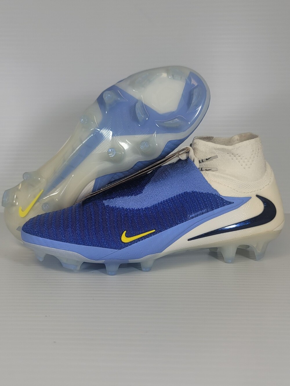 Nike Phantom 6 Elite FG High HQ2328-400 Men's Size 5.5 Soccer Cleats Womens 7